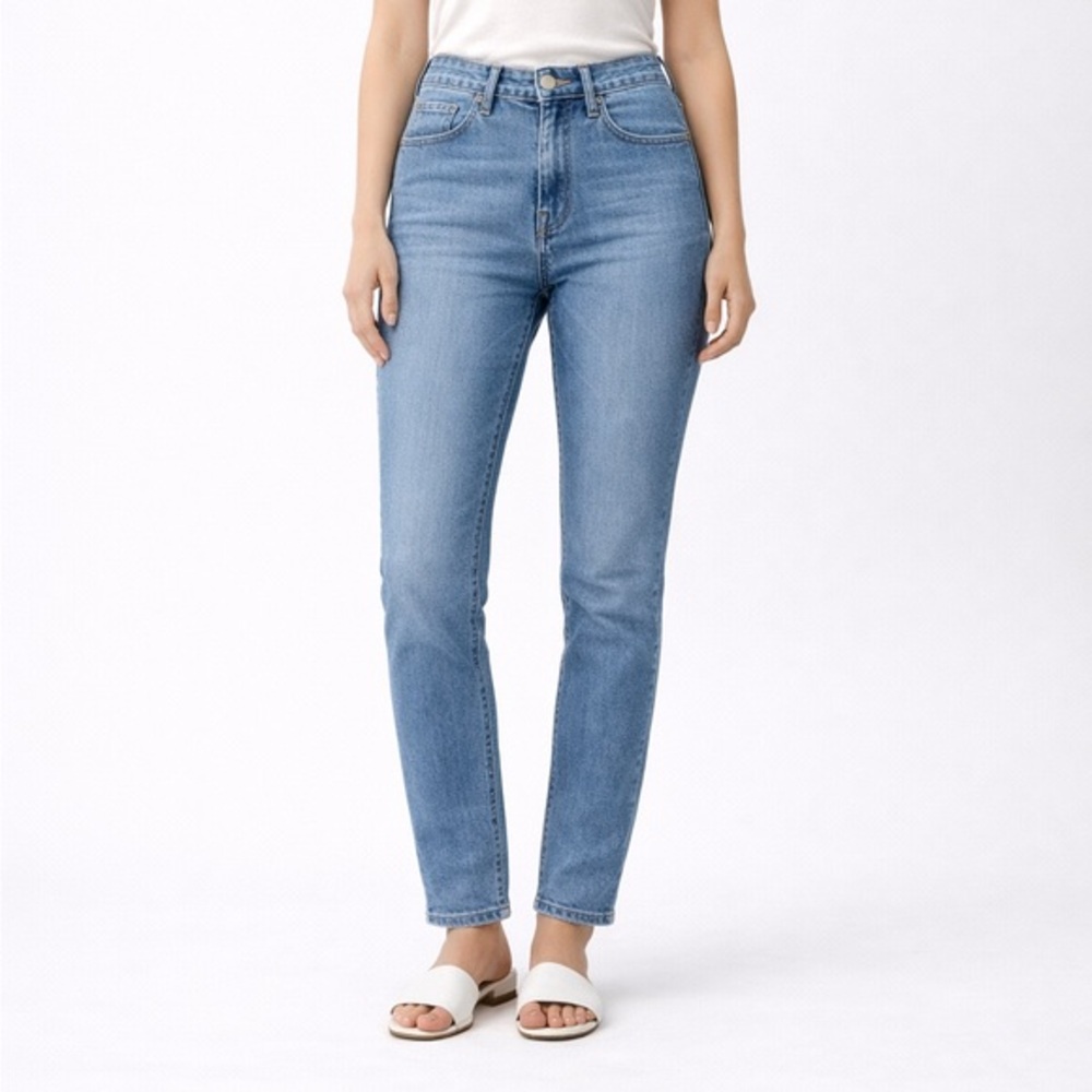 Everlane High Rise Skinny Jeans Women’s‎ Size 26 Blue Stretch Denim Slim